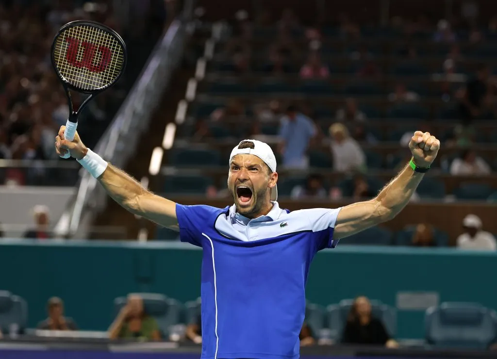 Grigor Dimitrov venció con holgura a Alcaraz en Miami | Getty Images