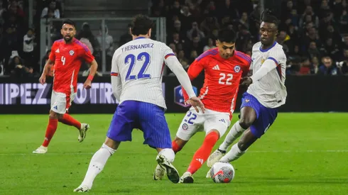 Darío Osorio le marcó un gol a Francia en Marsella.