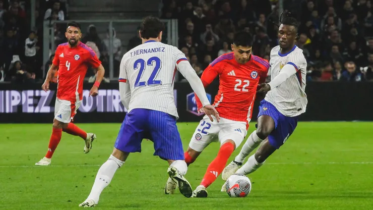 Darío Osorio le marcó un gol a Francia en Marsella.