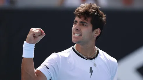 Cristian Garin enfrenta a un rival alemán.