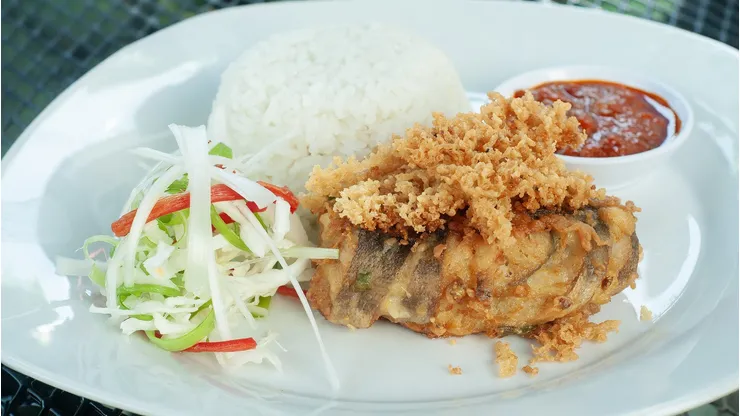Pescado frito