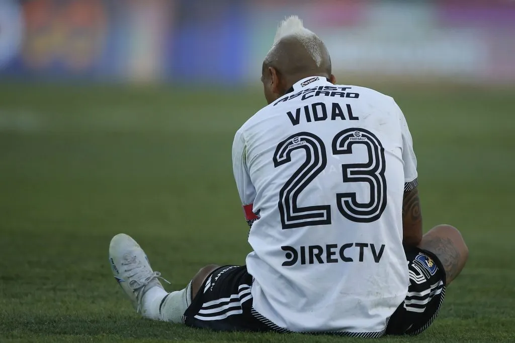 Vidal sigue con problemas. Foto: Photosport
