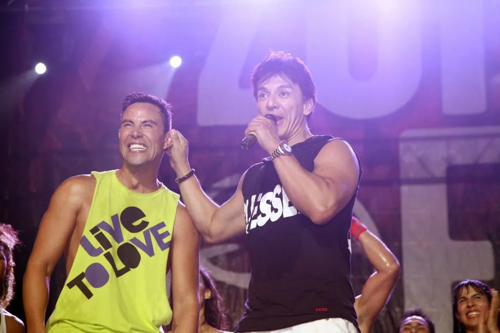 Rodrigo Díaz y Beto Pérez en Zumba FEST 2013