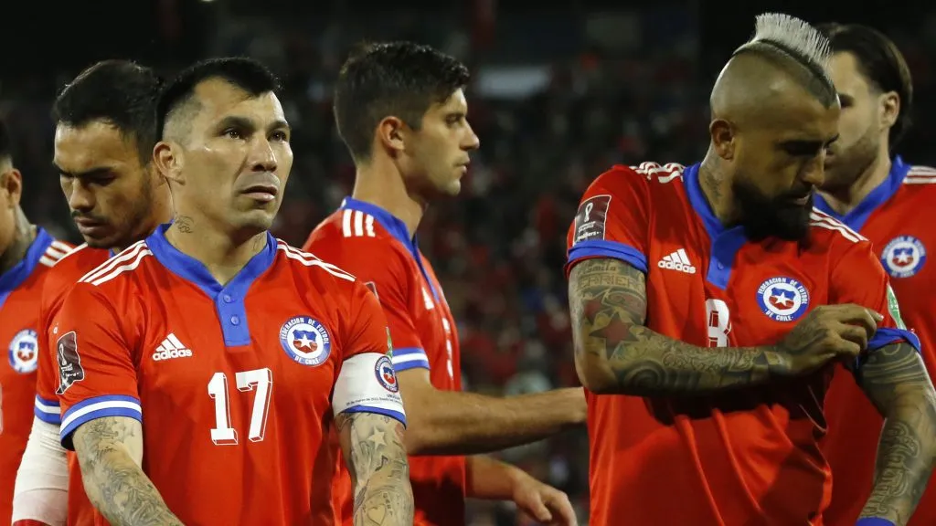 Gary Medel y Arturo Vidal están cerca de volver a la Roja. A ellos se sumará Luciano Cabral. Foto: Photosport.