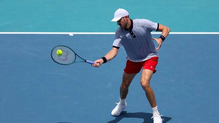 Nicolás Jarry tuvo un buen torneo en Miami.