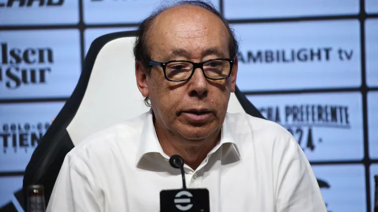 El presidente de Blanco y Negro lanzó una polémica frase. Foto: Photosport