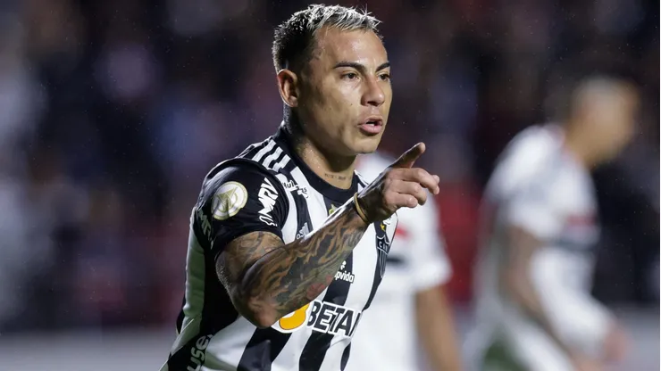 Eduardo Vargas sigue sin espacio en el Atlético Mineiro.
