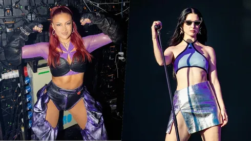 Karen Paola y Francisca Valenzuela se juntaron en la reinauguración de la tienda de H&M del Costanera Center.