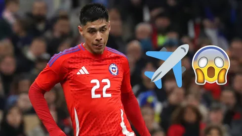 El joven delantero de La Roja le tienen terror a volar y sufre en los aviones.