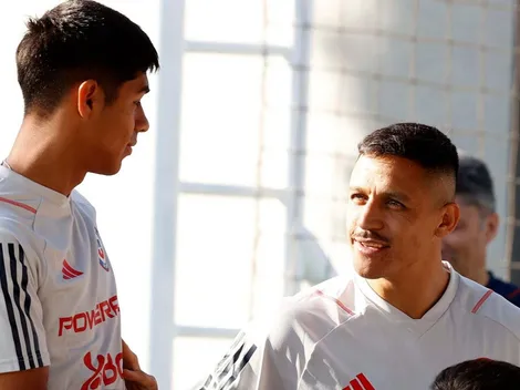 Nivel de profe de Darío Osorio: Alexis lo alienta a...