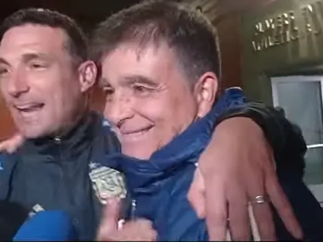 Scaloni feliz por reencuentro con DT que fracasó en la Roja Sub 20