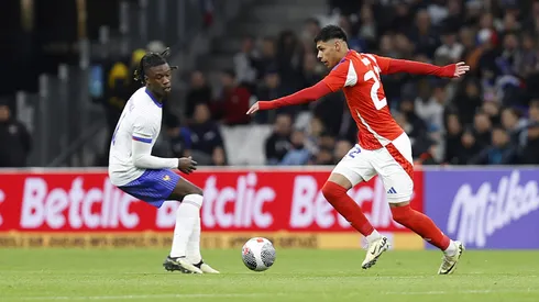 Darío Osorio marcó su primer gol con la camiseta de Chile.