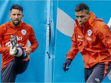 El cariñito del Marsella a Alexis e Isla antes del duelo contra Francia