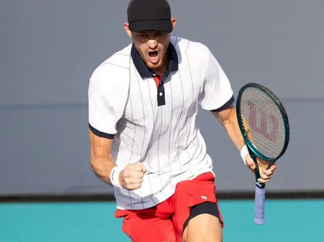 Jarry gana un partidazo caldeado en Miami