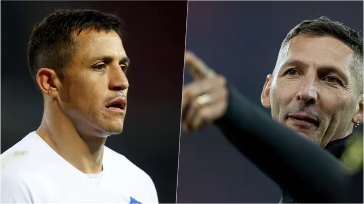 Marco Materazzi le entró duro al Niño Maravilla.