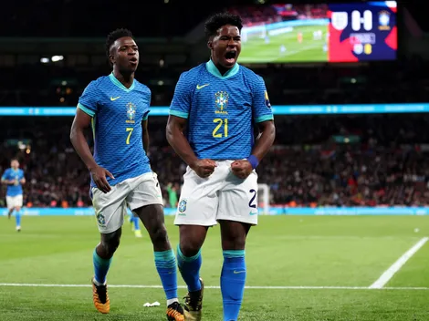 Endrick se llena de gloria en el triunfo de Brasil vs. Inglaterra