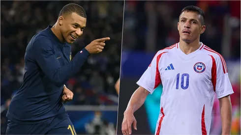 Kylian Mbappé contra Alexis Sánchez.