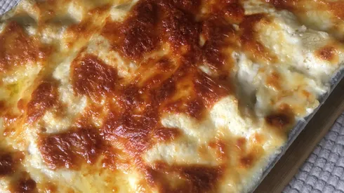 Receta de lasaña paso a paso.