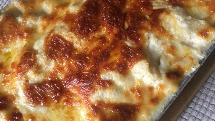 Receta de lasaña paso a paso.