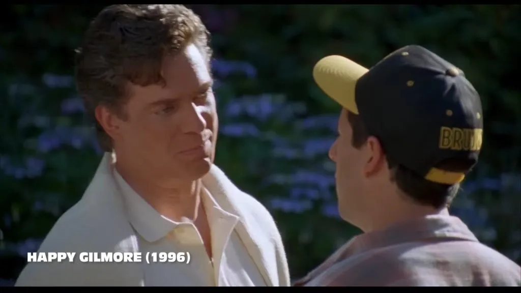 Christopher McDonald (Shooter McGavin) reveló la posible segunda parte de Happy Gilmore. Imagen: Universal Picture.