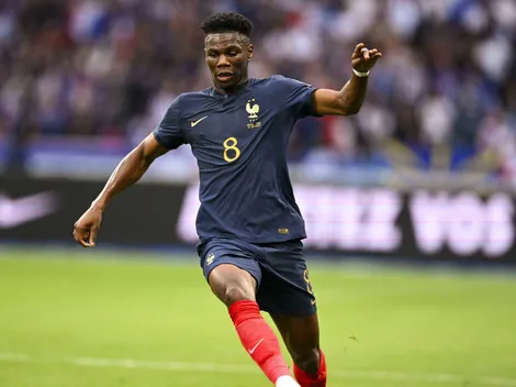 La formación estelar de Francia contra Alemania