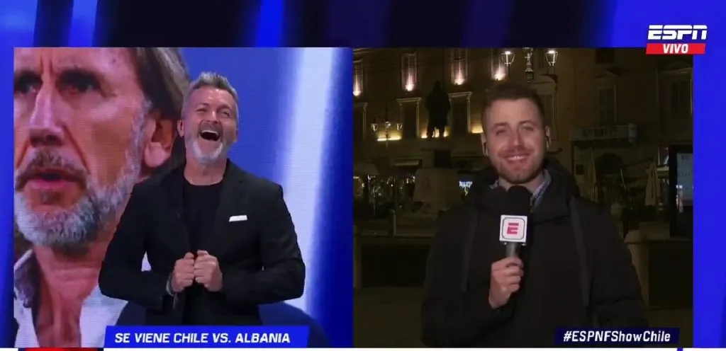 El momento vivido por Brandt terminó con humor en ESPN