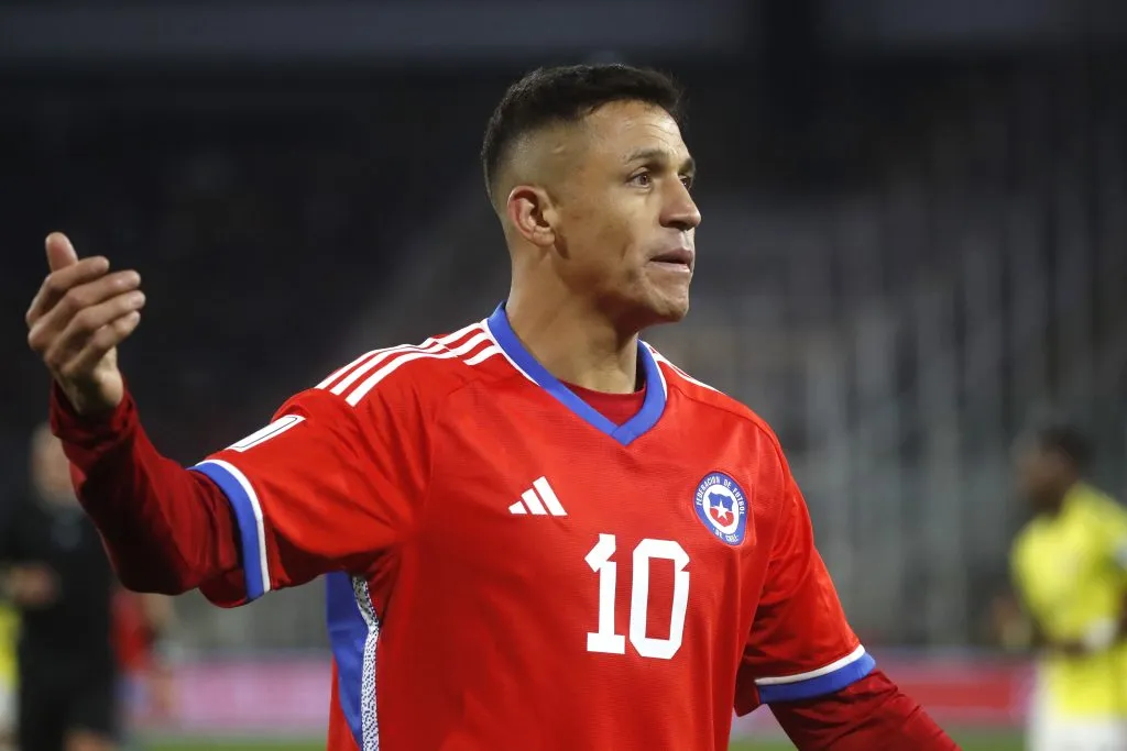 Alexis Sánchez será titular en el estreno de Gareca en la Roja. (Jonnathan Oyarzun/Photosport).