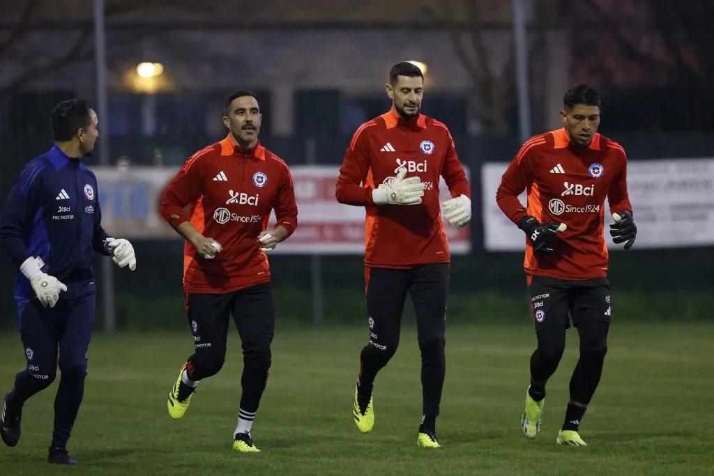 ¿Rotación en el arco? Gareca la da la prioridad a Bravo | Carlos Parra/Comunicaciones FFCh