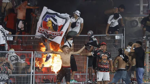 Los graves incidentes en la Supercopa, en el Estadio Nacional.