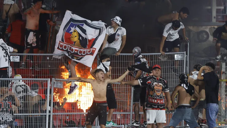 Los graves incidentes en la Supercopa, en el Estadio Nacional.