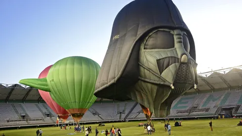 Globos Aerostático en la celebración del Día de Star Wars