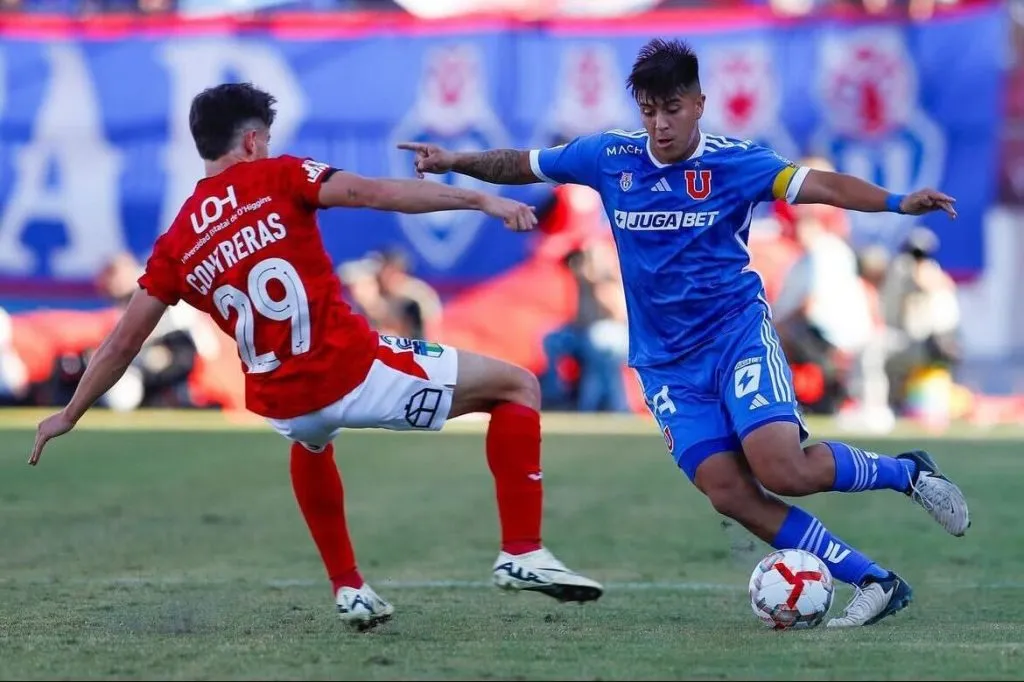 Marcelo Morales es seguido por equipos extranjeros. Foto: U. de Chile.