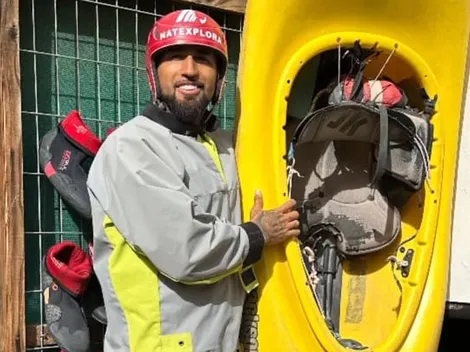 Turismo aventura: plantel de Colo Colo se tira en kayak