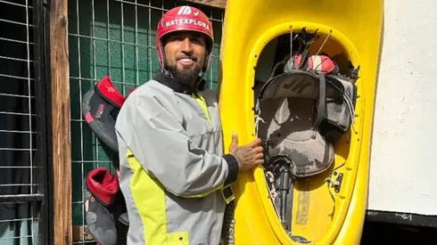 Colo Colo se tiró en kayak con Arturo Vidal a la cabeza.