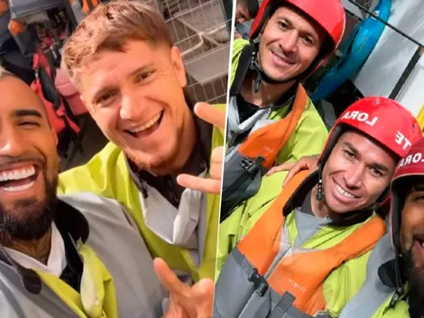 Colo Colo cambia la pelota por el rafting y kayak