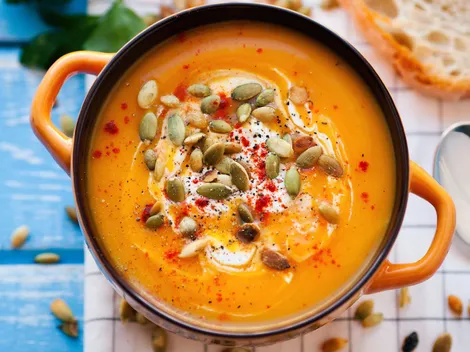 Receta de crema de zapallo