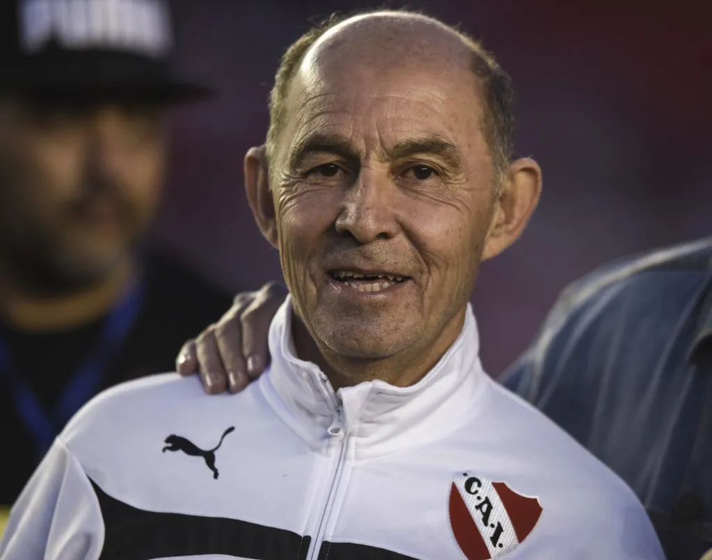 Ricardo Bochini, el ídolo máximo que tiene Independiente de Avellaneda. (Marcelo Endelli/Getty Images).