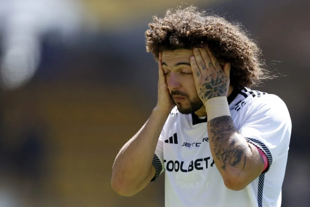 Peluca Falcón recibió un sinfín de críticas por la entrada a Pereira. (Andrés Piña/Photosport).