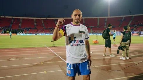 Marcelo Díaz es uno de los capitanes de la campaña "Soy Def3nsa", inicaitiva de Ripley contra el matonaje en los colegios.