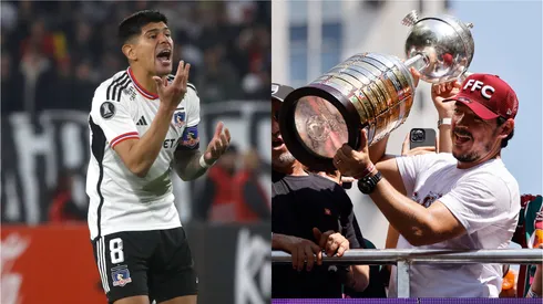 Esteban Pavez fue dirigido por el DT de Flu en Brasil.