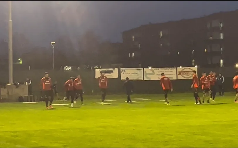 Ben participa de los entrenamientos de la Roja en Italia. Foto: Keno Salinas.