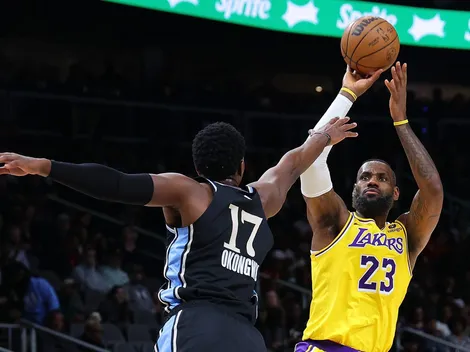 ¿Dónde ver a los Lakers vs Hawks en lña NBA?