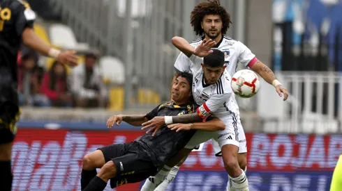 Maxi Falcón tuvo un polémico partido ante Coquimbo Unido.