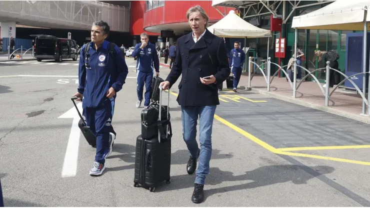 Ricardo Gareca ya está en Italia para iniciar su era en La Roja.