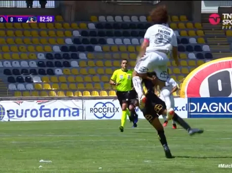 Pato Rubio estalla por jugada de Maxi Falcón ante Coquimbo