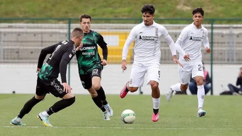 Luis Rojas anota su segundo gol de la temporada.