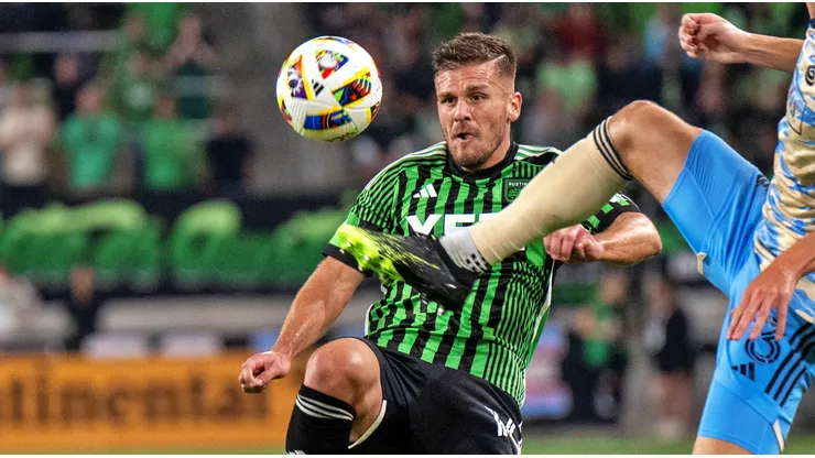 Rubio anotó su primer gol con la camiseta del Austin FC.