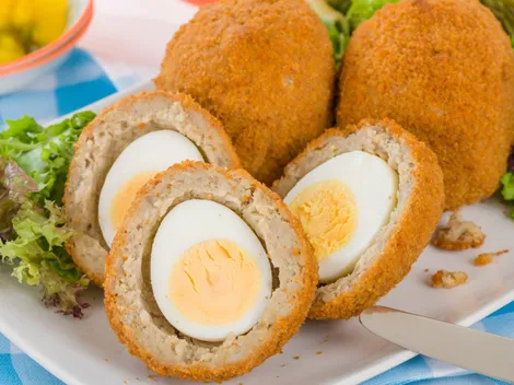 Receta de Huevos Escoceses