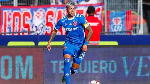 Maximiliano Guerrero anotó el gol del triunfo de la U ante O'Higgins.