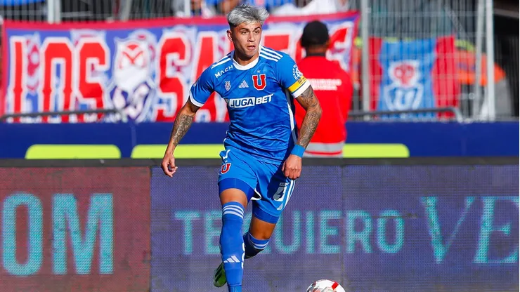Maximiliano Guerrero anotó el gol del triunfo de la U ante O'Higgins.